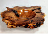 Handcrafted Wooden Bowl Russian Olive Burl Wood